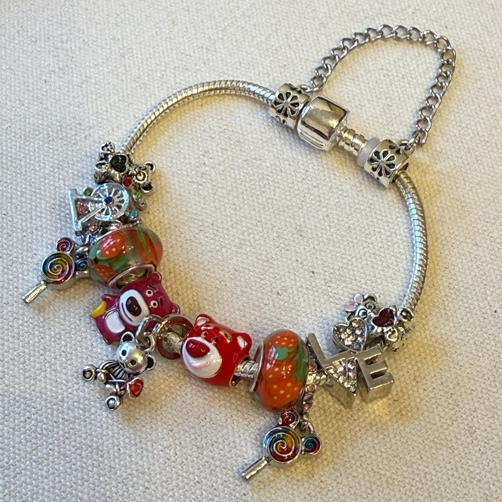Bear Charm Bracelet